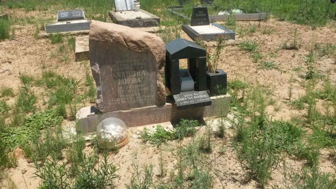 RENSBURG Lucas W.C., Jansen van &amp; Anrietha Jakoba 1937-2009