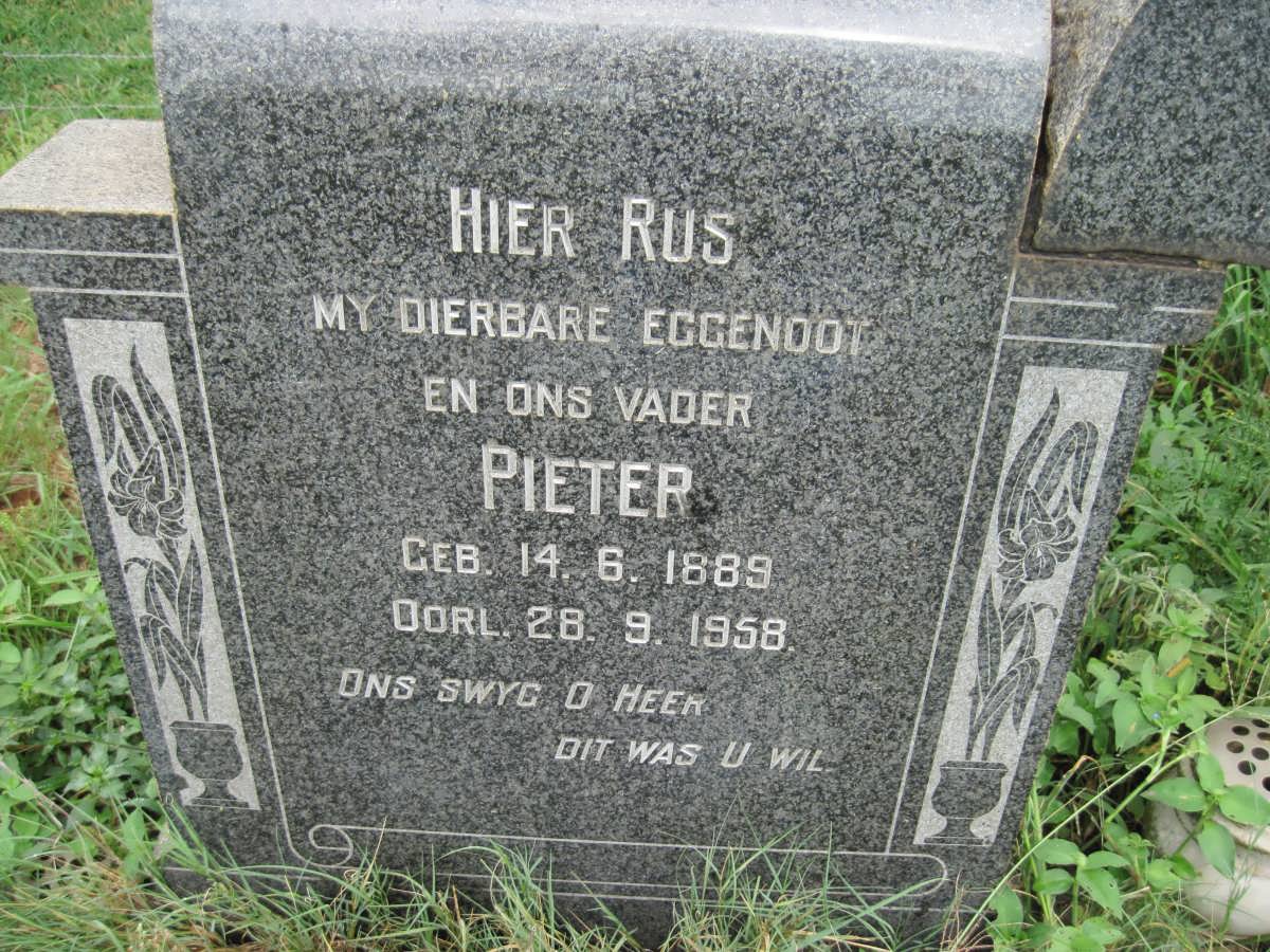 MALAN Pieter 1889-1958