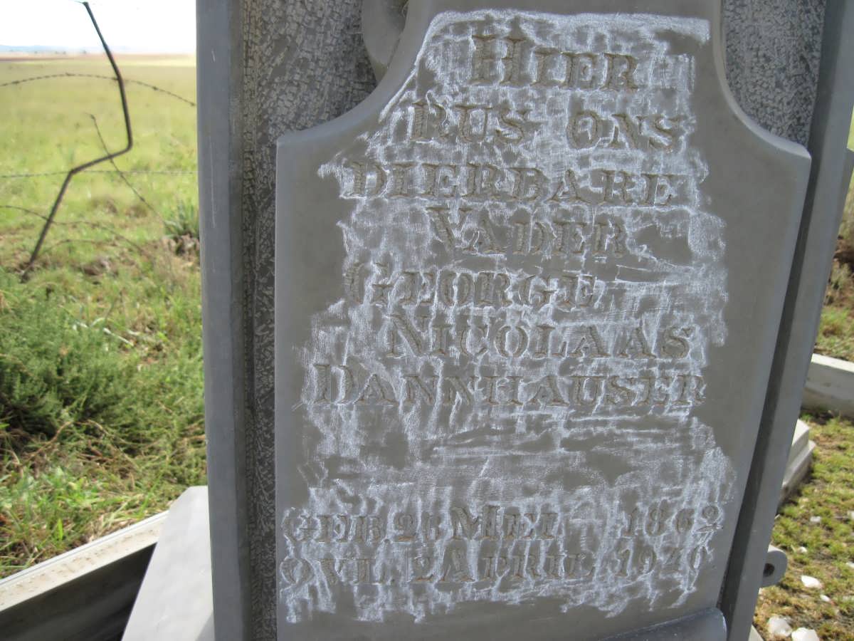 DANNHAUSER George Nicolaas 1862-1940