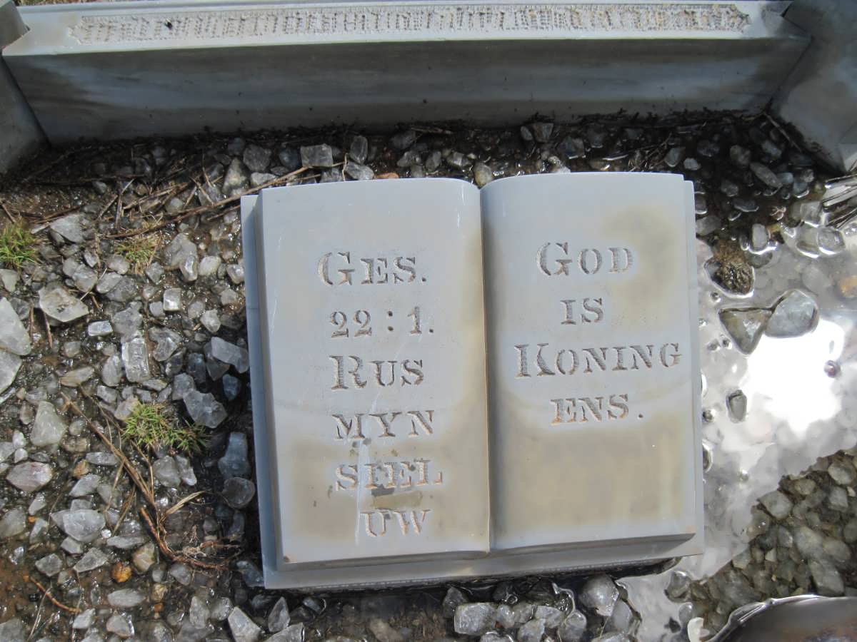 DANNHAUSER George Nicolaas 1862-1940 &amp; Johanna Elizabeth VAN DER WERFF 1864-1919