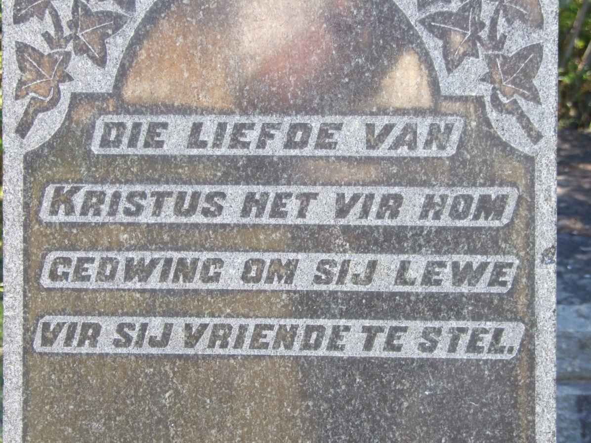 BOSHOFF H.A. -1918