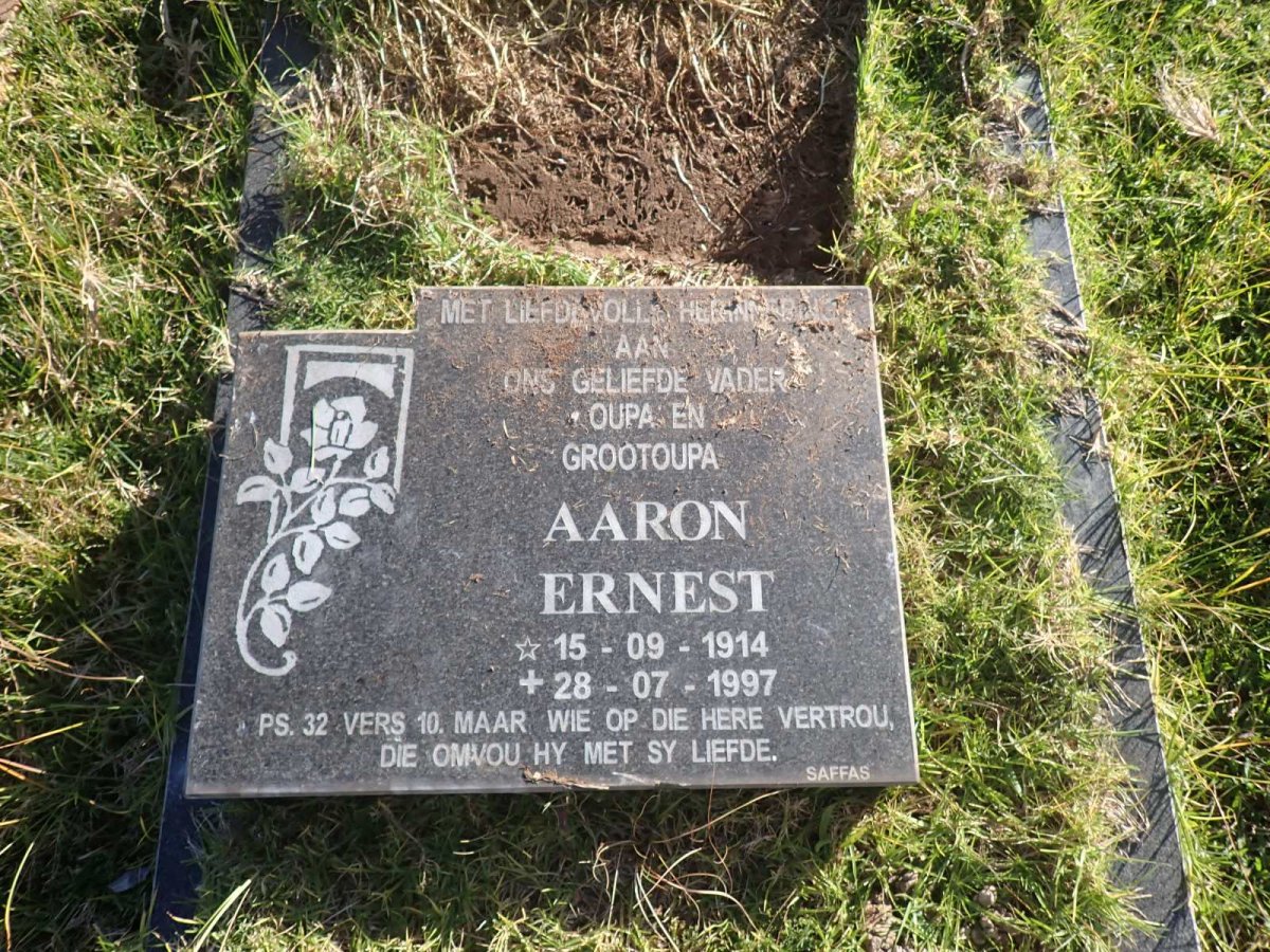 ? Aaron Ernest 1914-1997