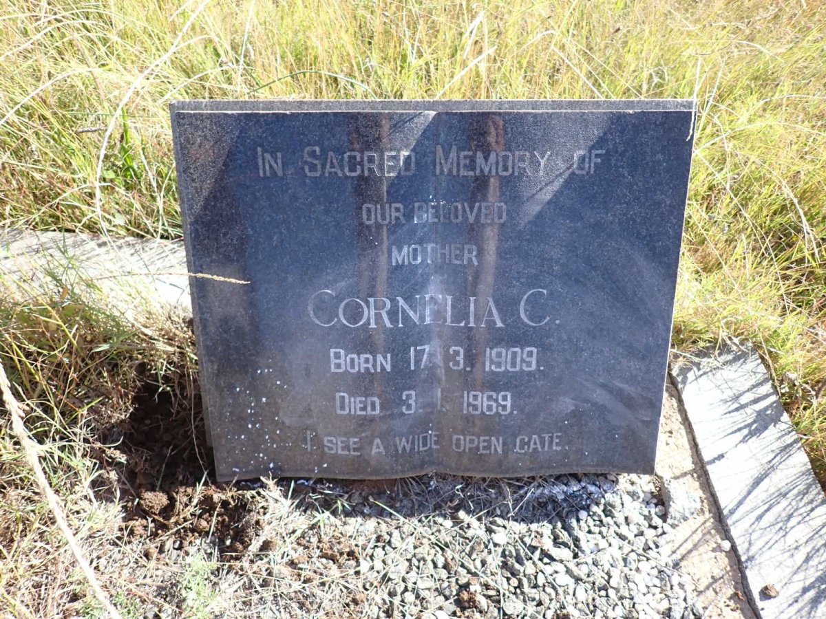? Cornelia C. 1909-1969