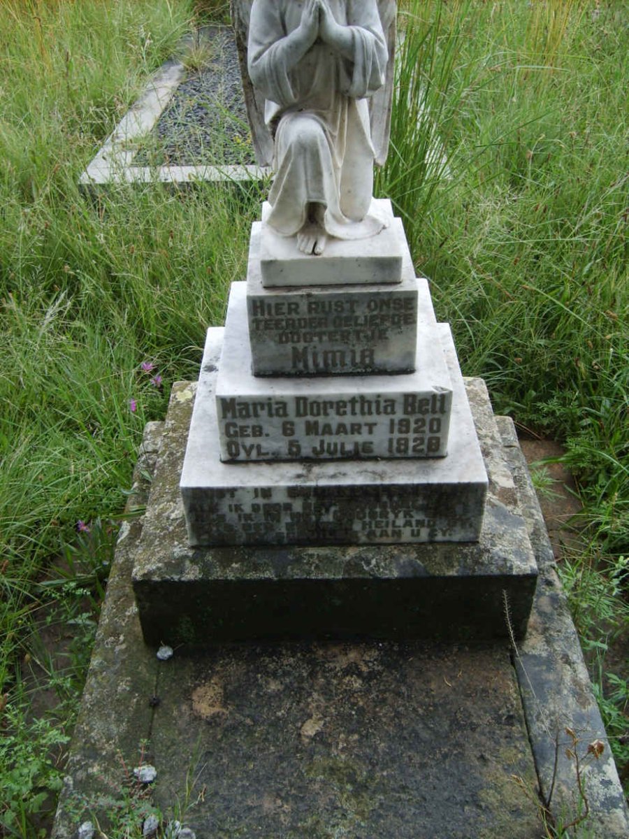 BELL Mimie Maria Dorethia 1920-1928