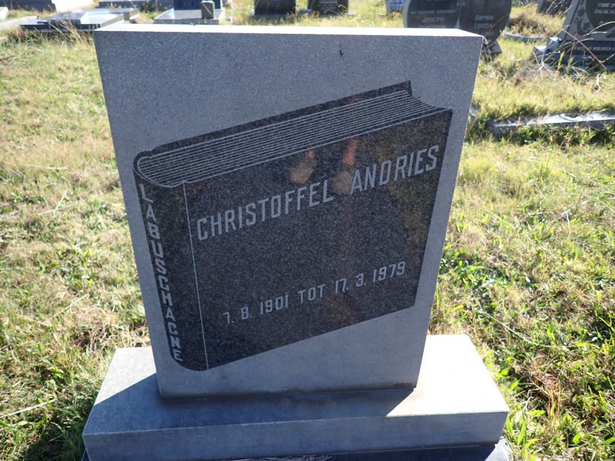 LABUSCHAGNE Christoffel Andries 1901-1979
