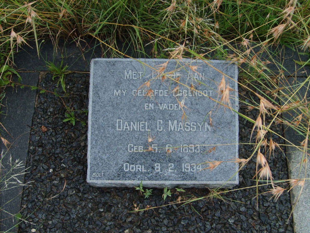 MASSYN Daniel C. 1893-1934