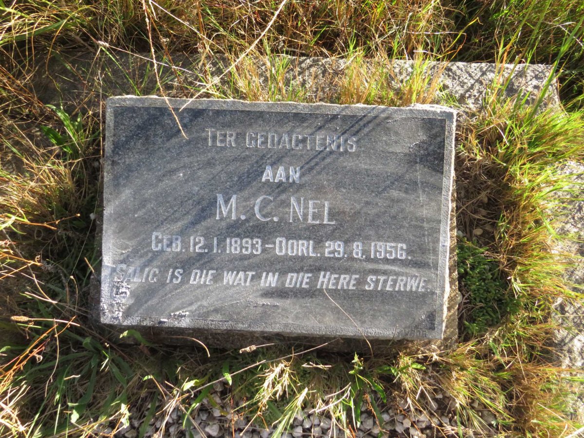 NEL M.C. 1893-1956