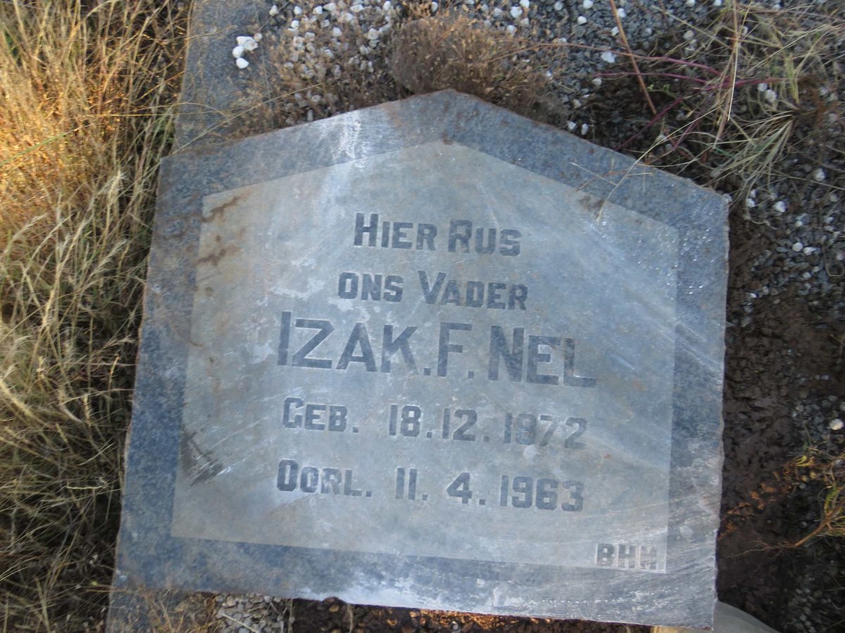 NEL Izak F. 1872-1963
