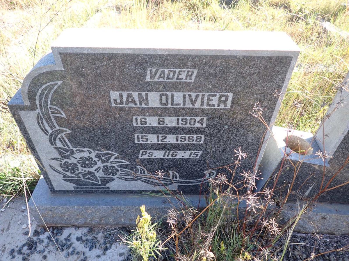 OLIVIER Jan 1904-1968