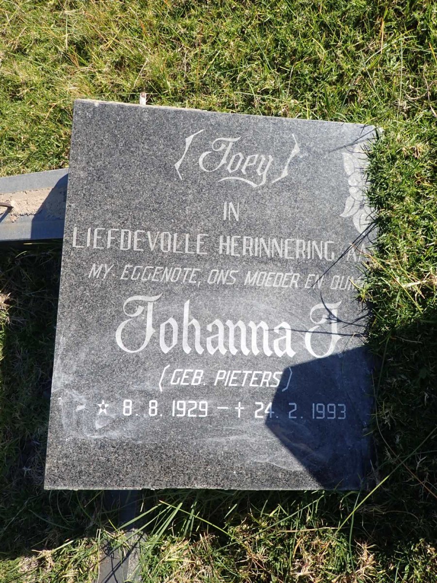 PULLEN Willem N.S. 1927-1998 & Johanna J. PIETERSE 1929-1993 _3