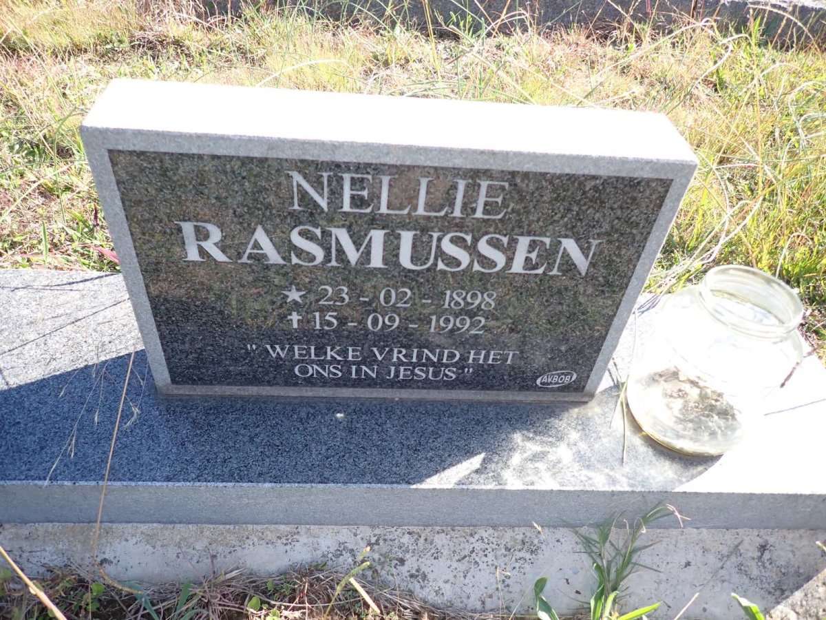 RASMUSSEN Nellie 1898-1992