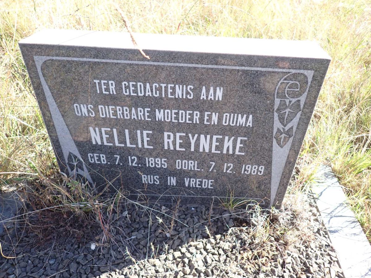 REYNEKE Nellie 1895-1989