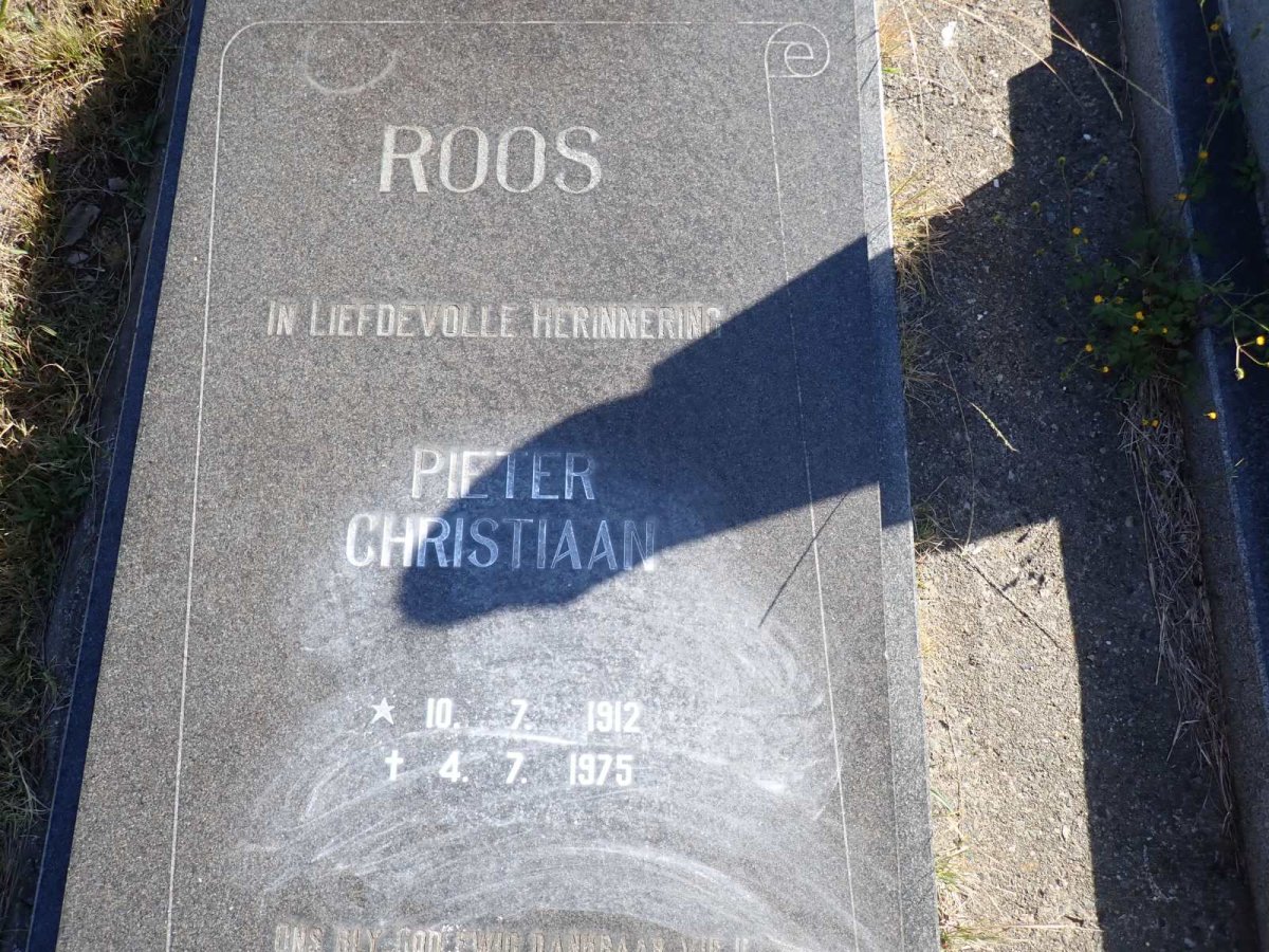 ROOS Pieter Christiaan 1912-1975