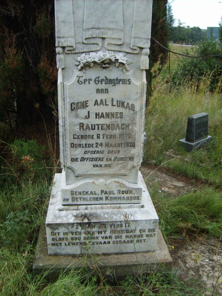RAUTENBACH Lukas Johannes 1872-1930 &amp; Susanna Johanna Barendina VAN DEVENTER  1872-1930 _2