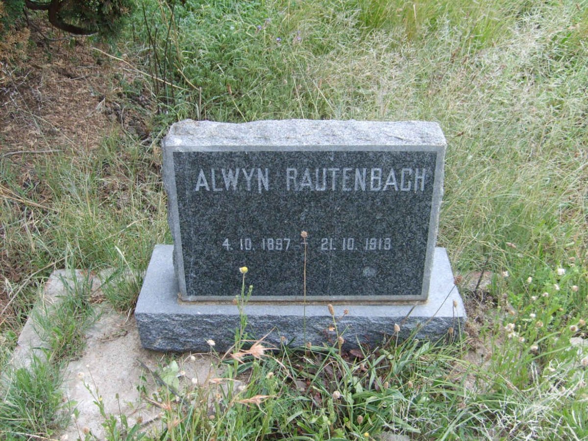 RAUTENBACH Alwyn 1897-1918