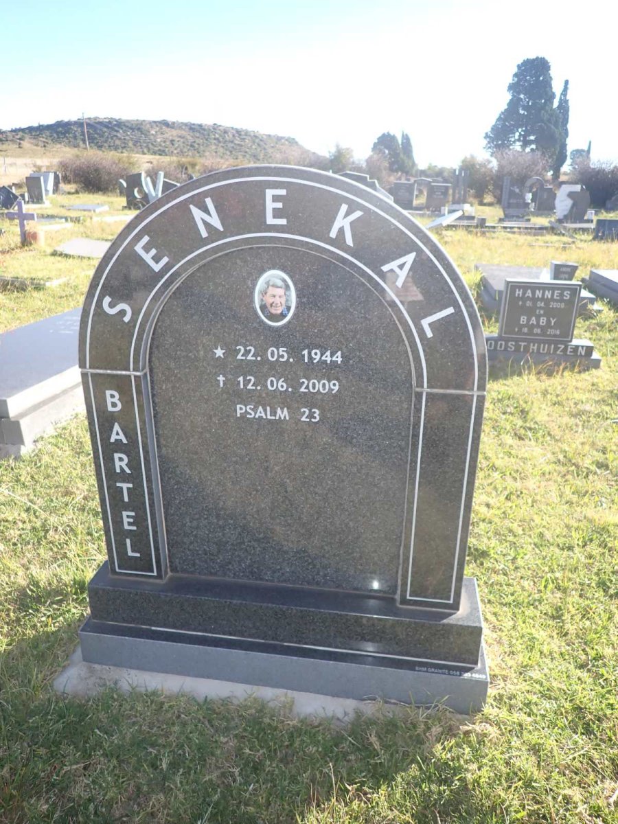 SENEKAL Bartel 1944-2009