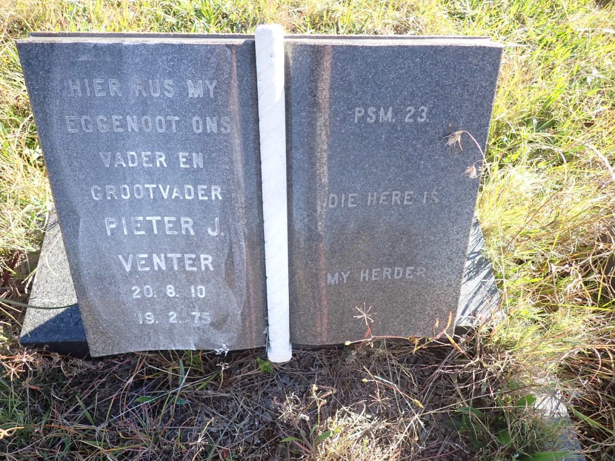 VENTER Pieter J. 1910-1975