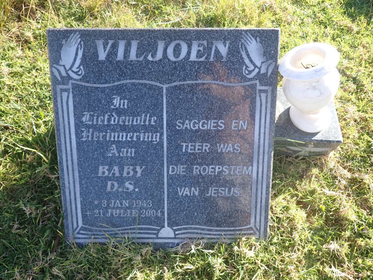 VILJOEN D.S. 1943-2004