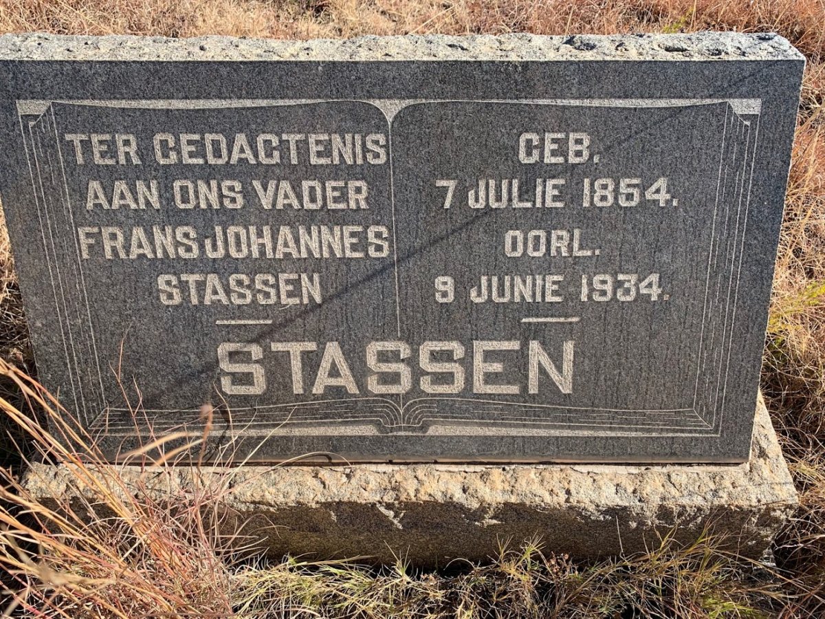 STASSEN Frans Johannes 1854-1934