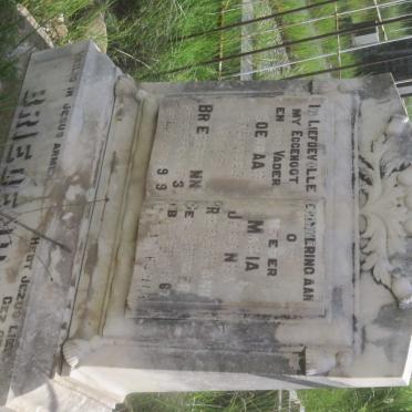 BRIEDENHANN Coenraad Johannes Jacob 18?3-1939 &amp; Maria Johanna BRUWER 1867-1948