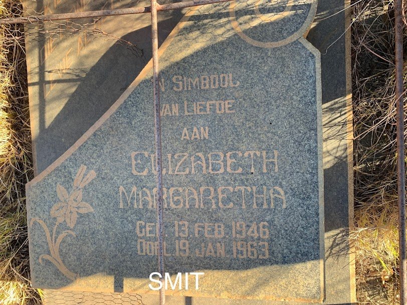 SMIT Elizabeth Margaretha 1946-1963