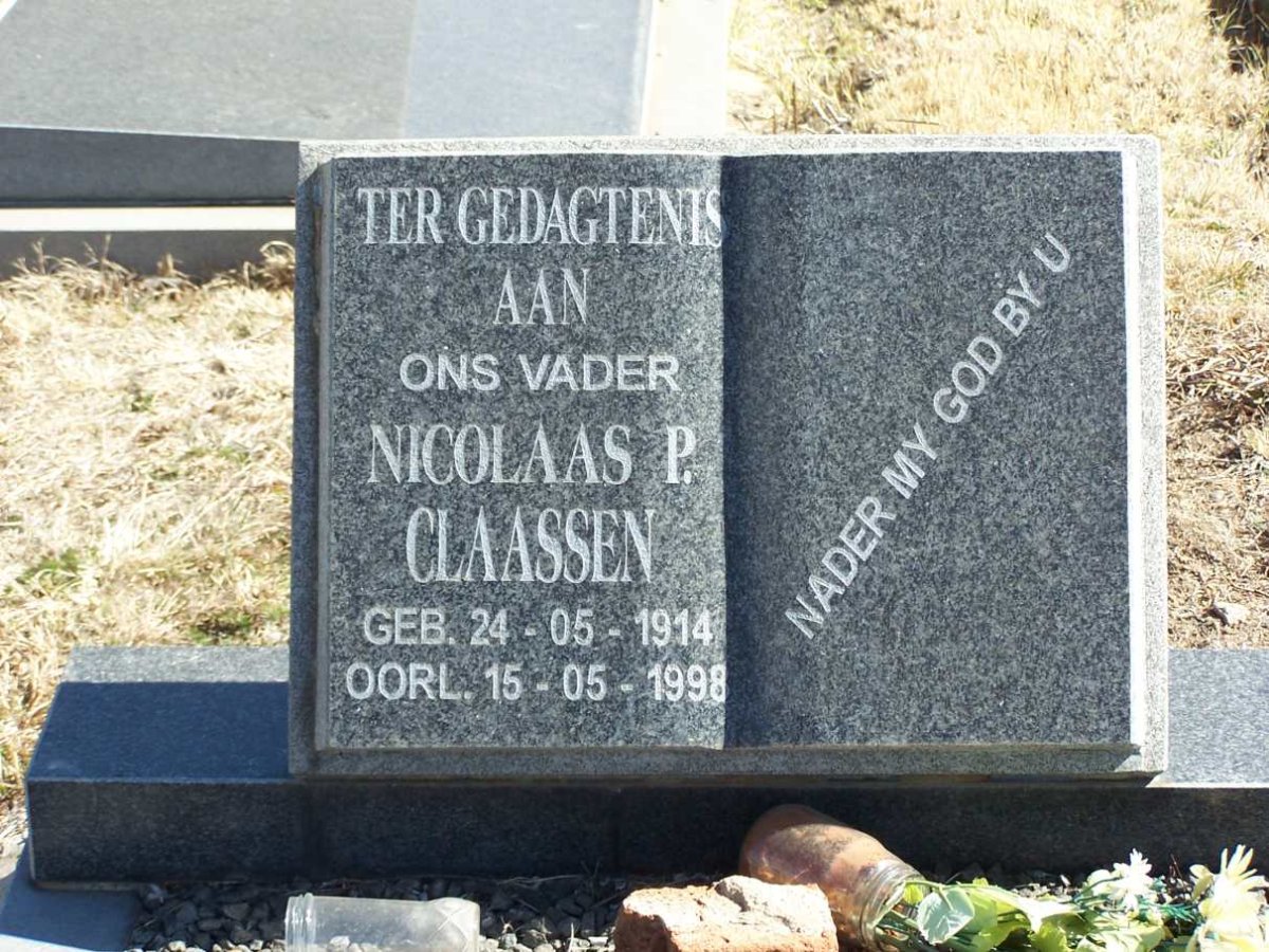 CLAASSEN Nicolaas P. 1914-1998