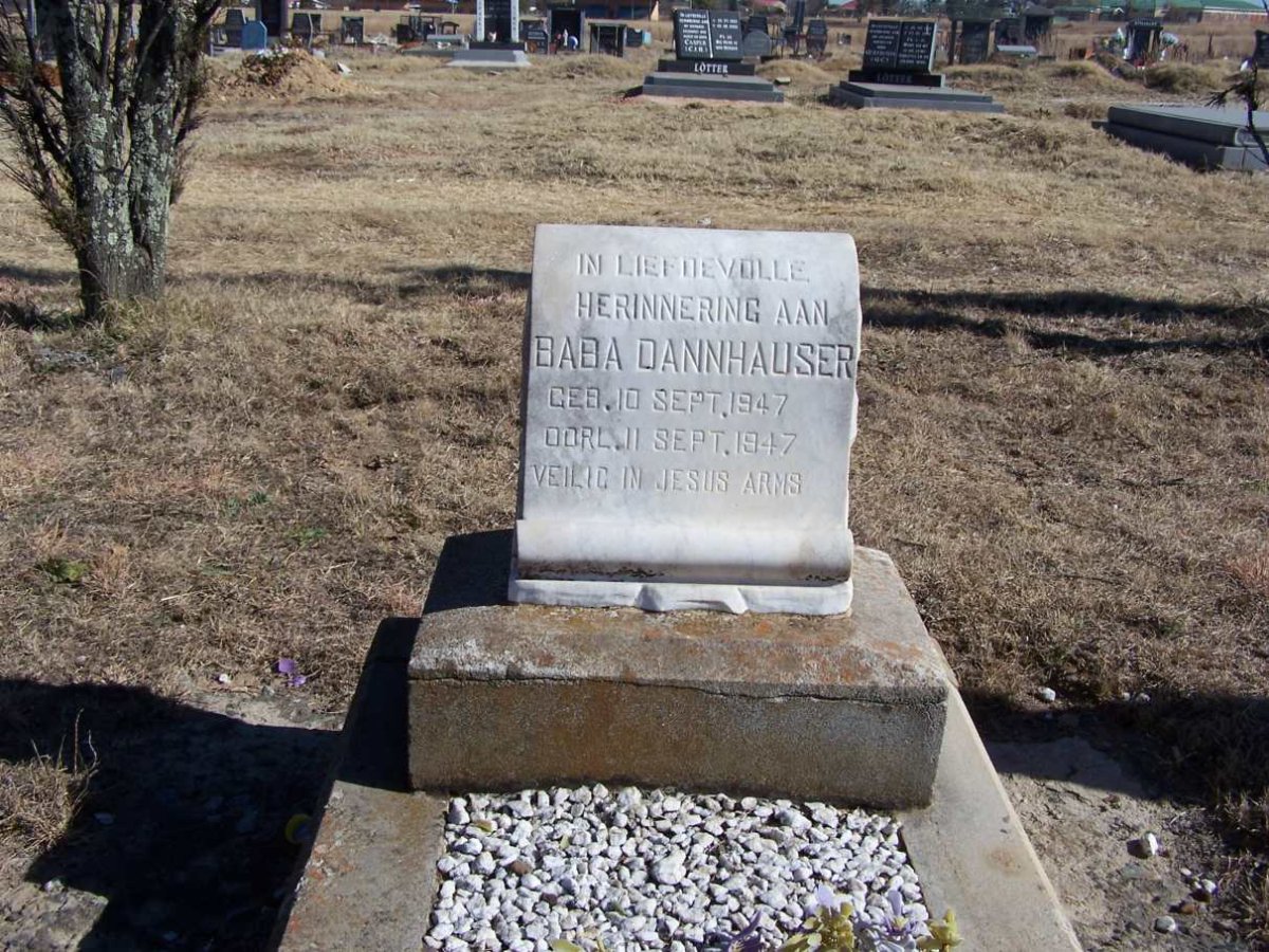 DANNHAUSER Baba 1947-1947