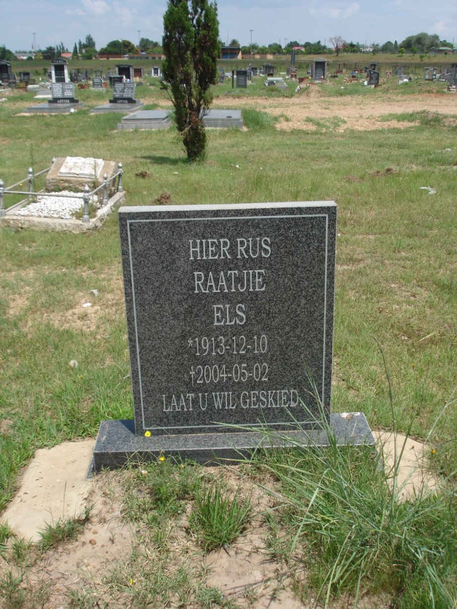 ELS Raatjie 1913-2004