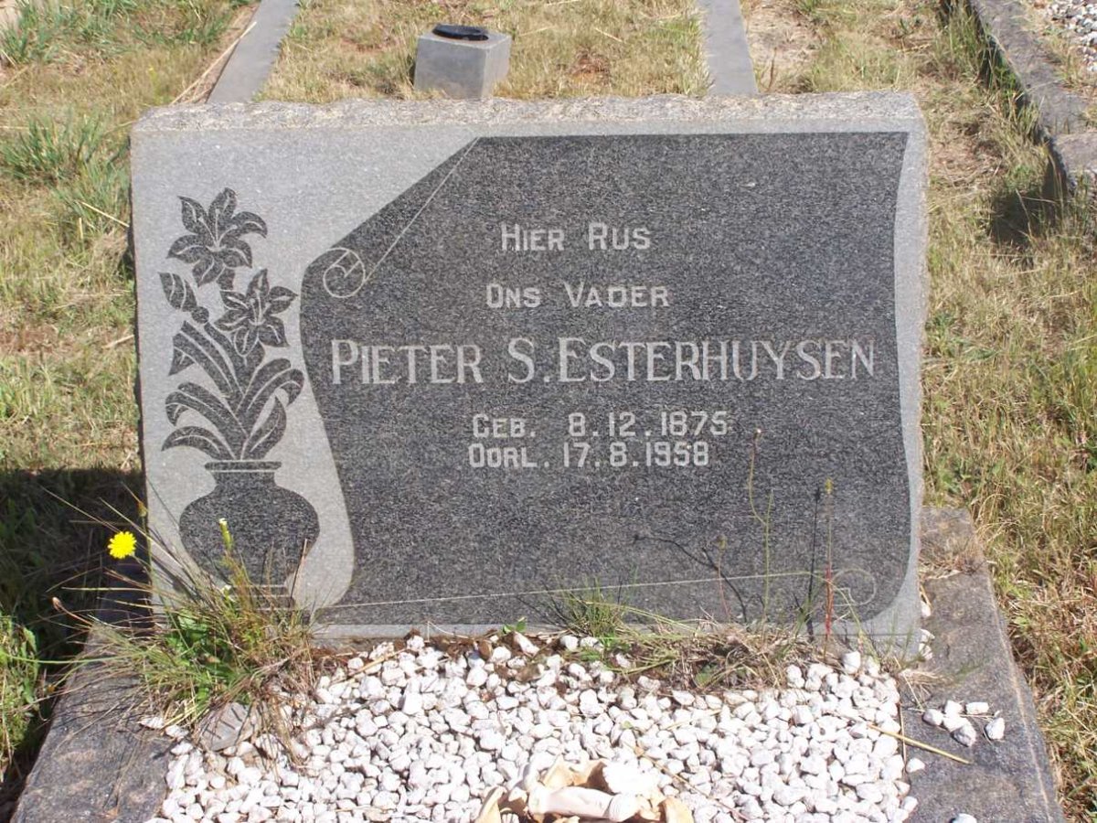 ESTERHUYSEN Pieter S. 1875-1958