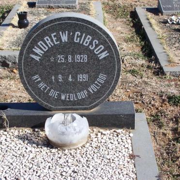 GIBSON Andrew 1928-1991