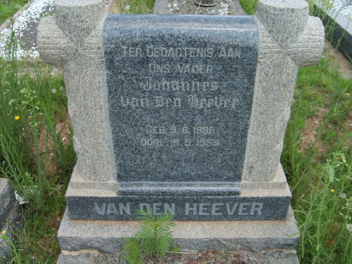 HEEVER Johannes, van den 1888-1959