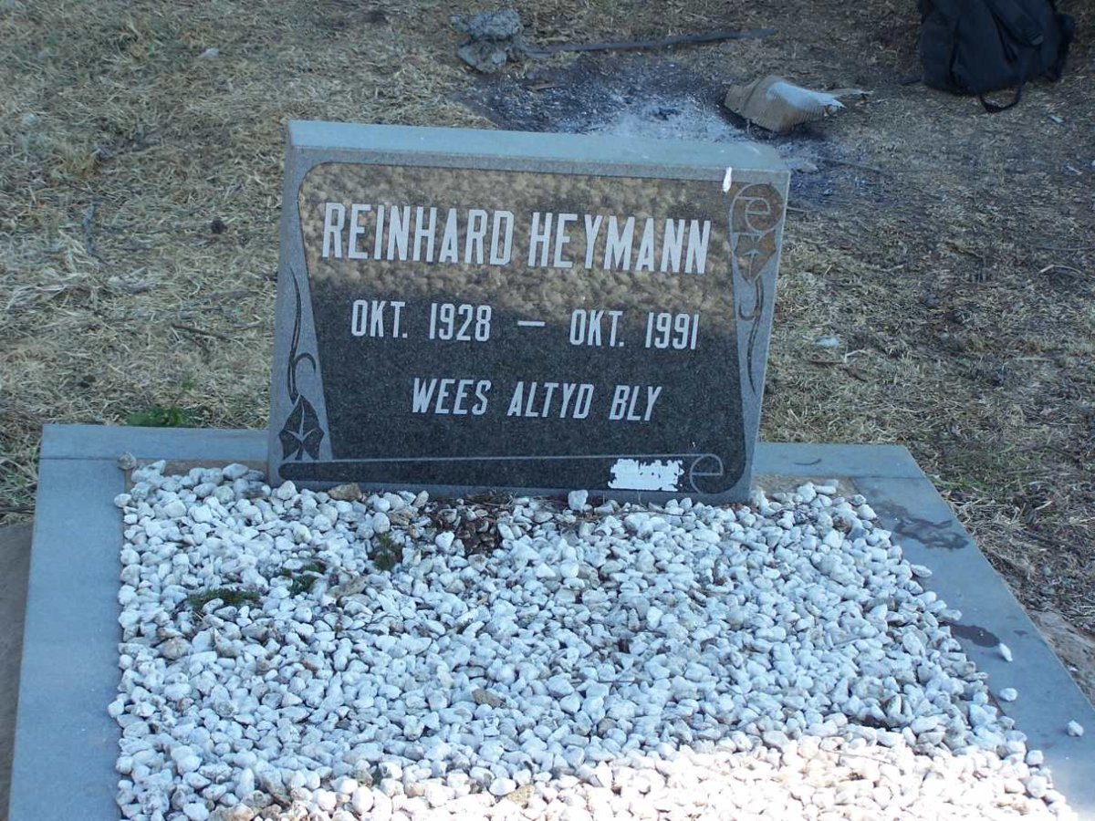 HEYMANN Reinhard August 1928-1991
