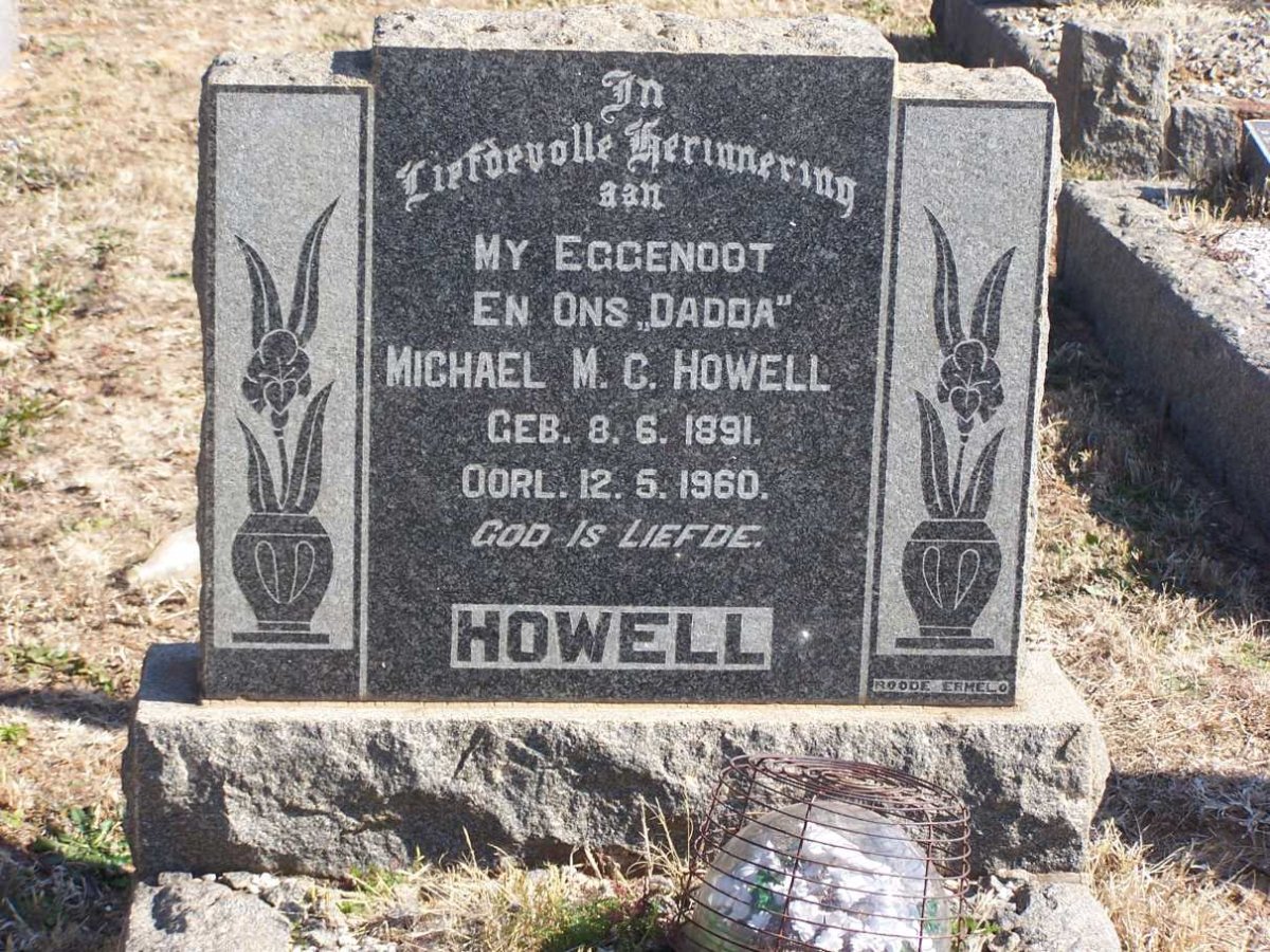 HOWELL Michael M.C. 1891-1960