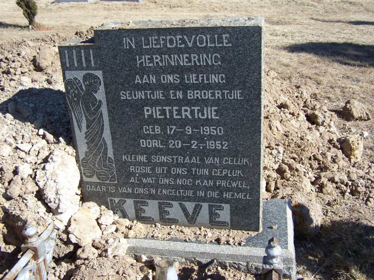 KEEVE Pietertjie 1950-1952