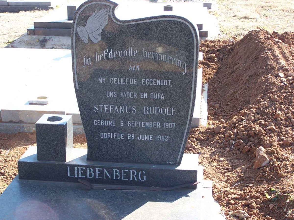 LIEBENBERG Stefanus Rudolf 1907-1983