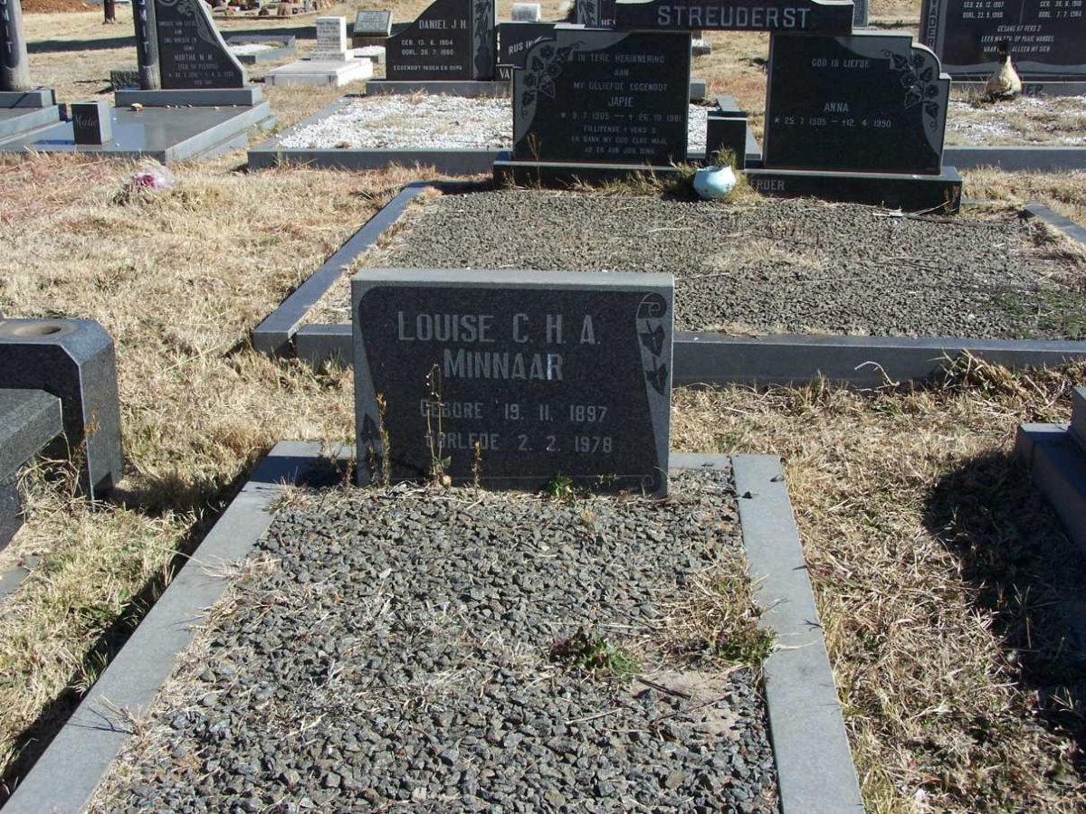 MINNAAR Louise C.H.A. 1897-1978