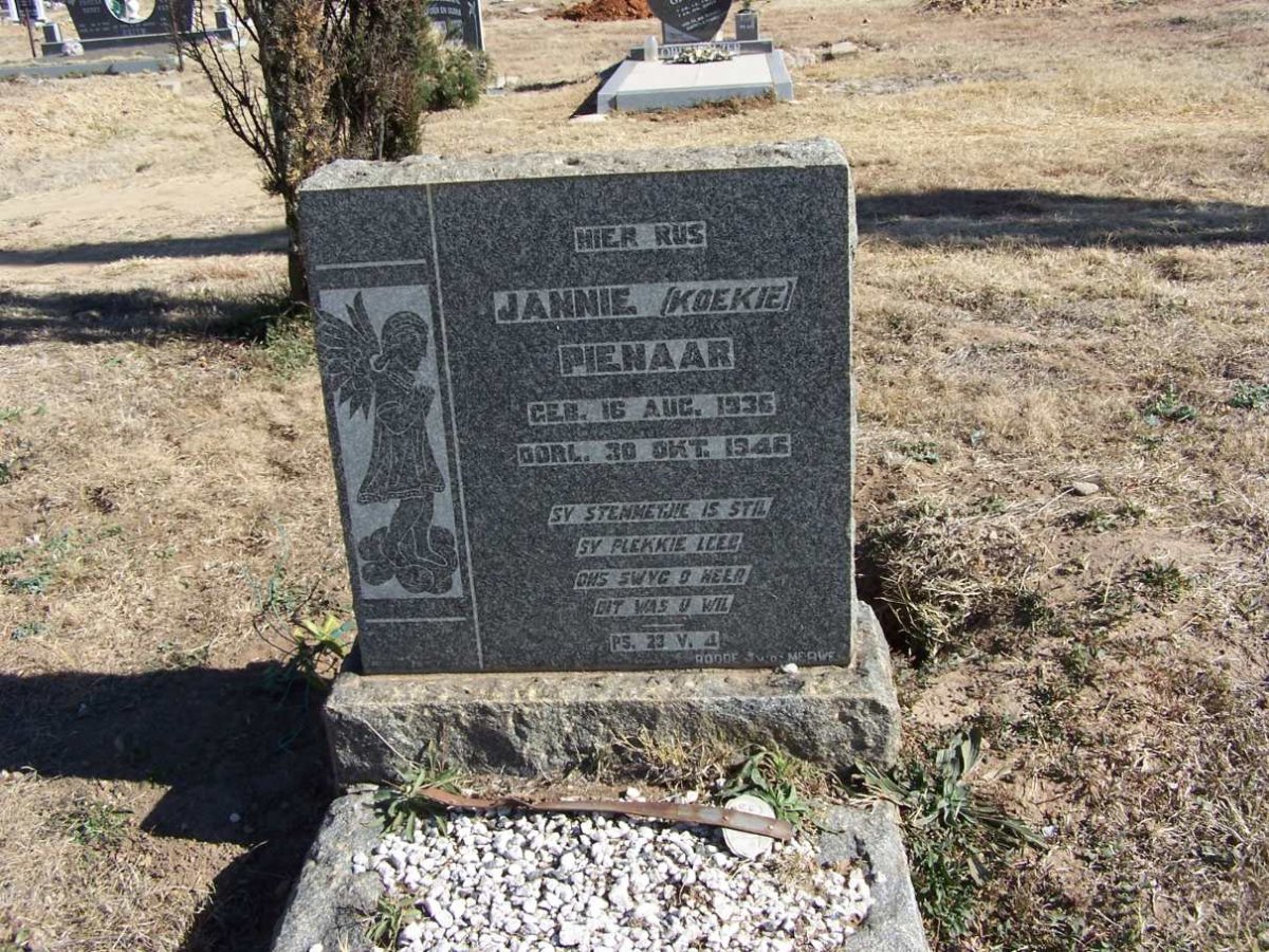 PIENAAR Jannie 1936-1946