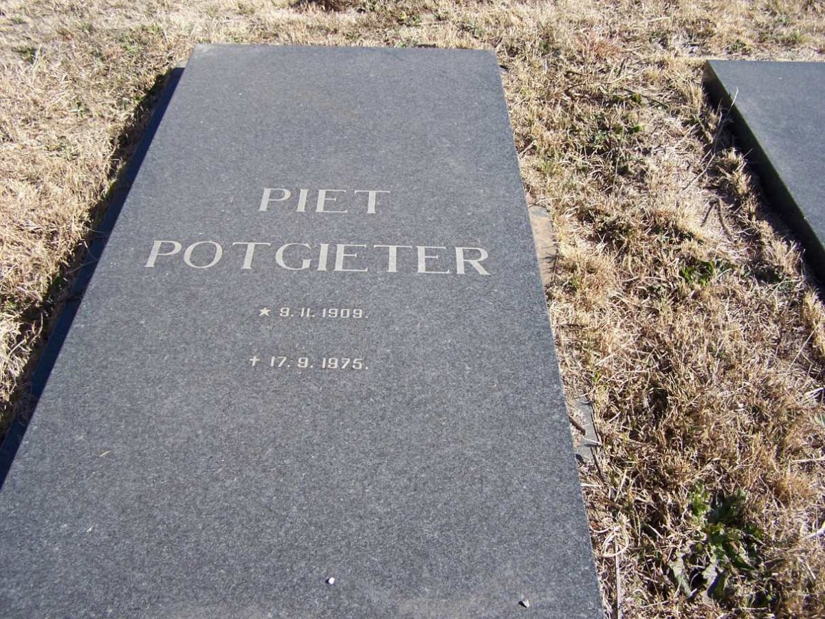 POTGIETER Piet 1909-1975