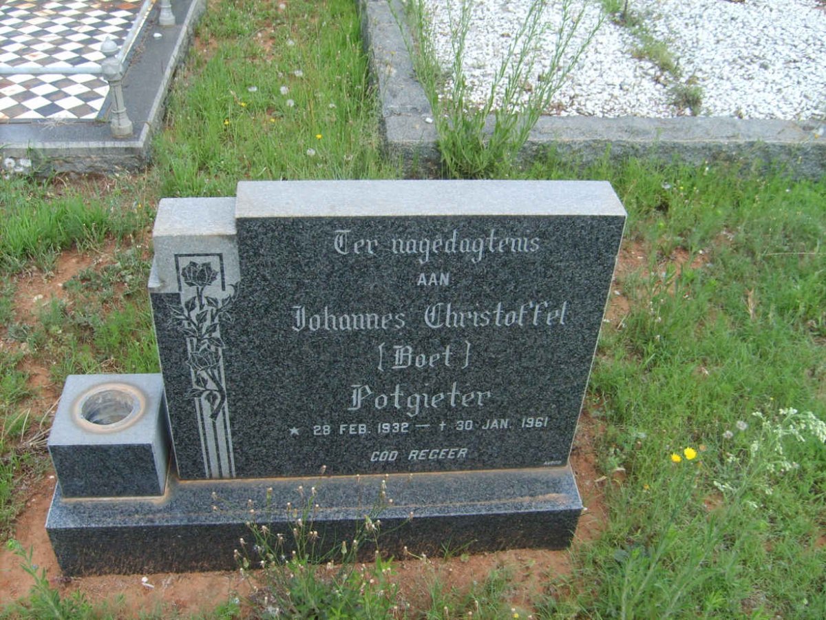 POTGIETER Johannes Christoffel 1932-1961