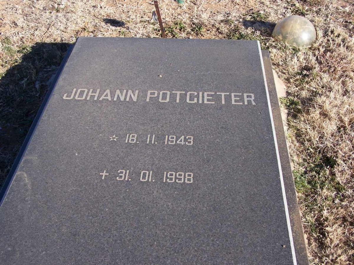 POTGIETER Johann 1943-1998