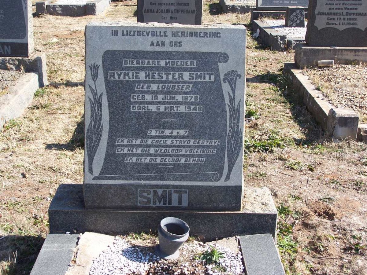 SMIT Rykie Hester nee LOUBSER 1879-1948