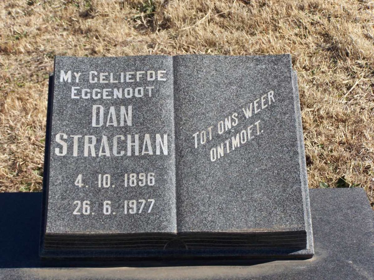 STRACHAN Dan 1896-1977