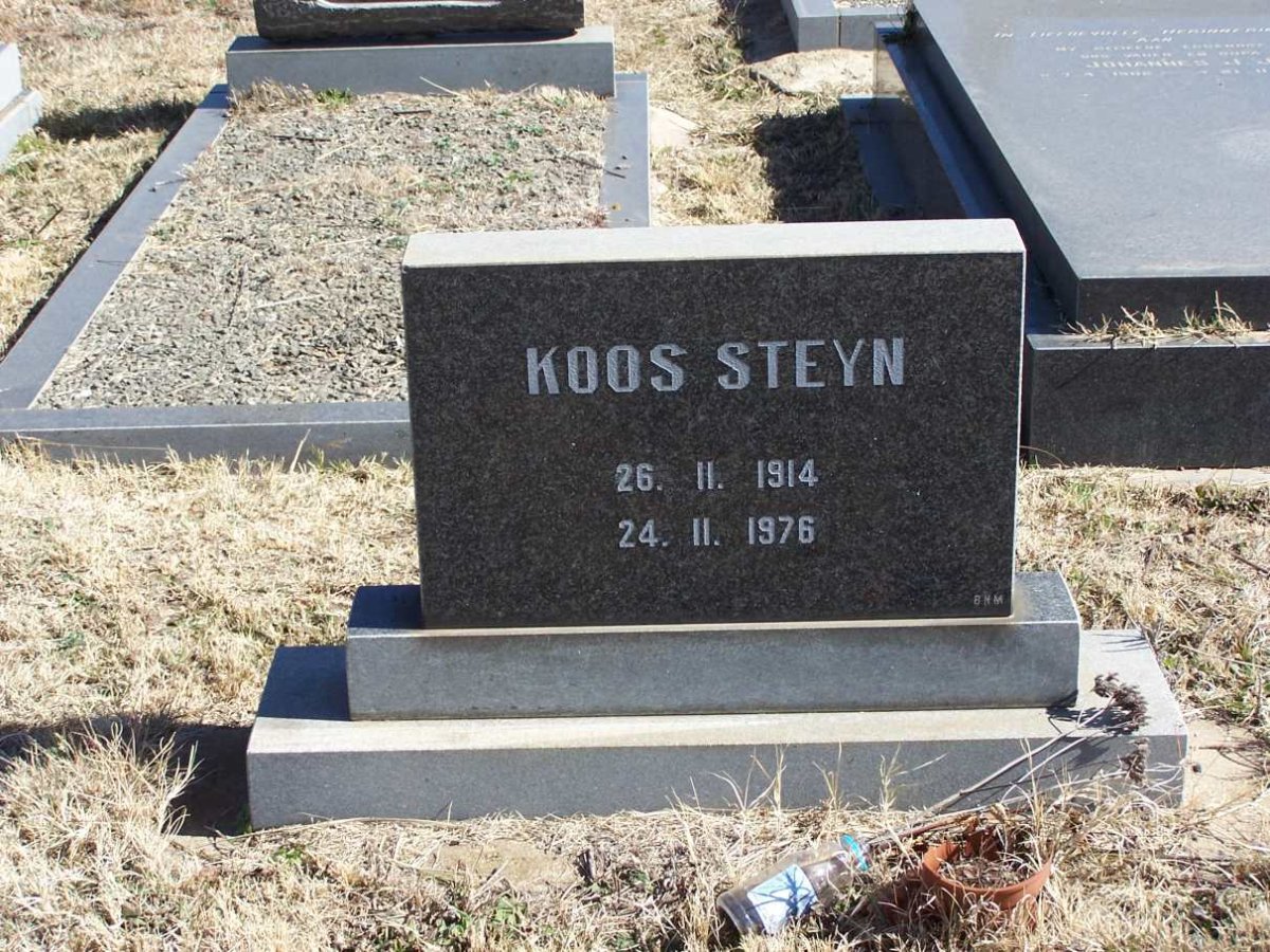 STEYN Koos 1914-1976