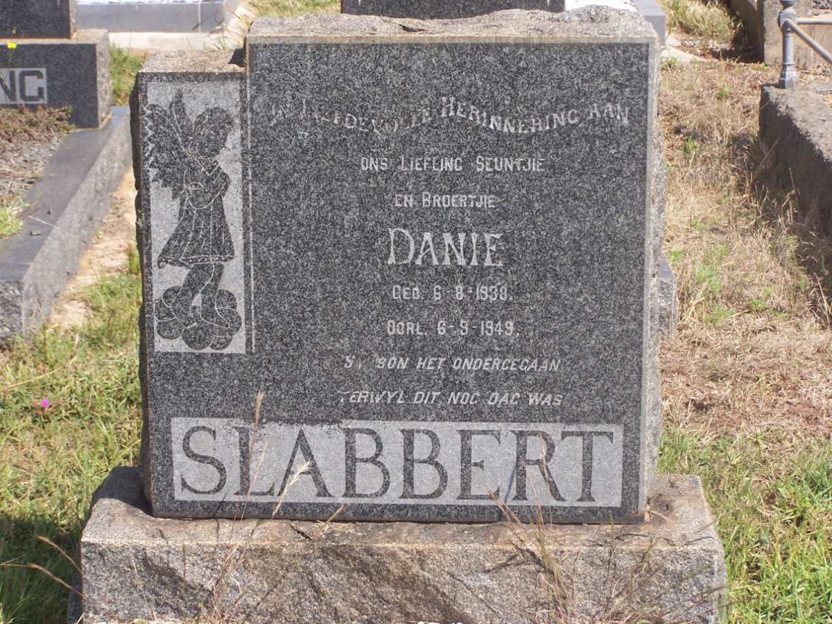 SLABBERT Danie 1938-1949