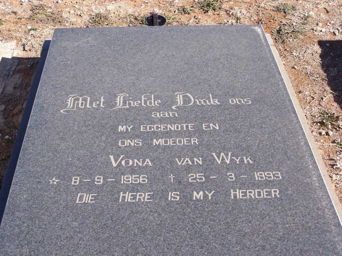 WYK Vona, van 1956-1993