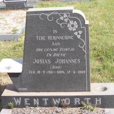 WENTWORTH Josias Johannes 1961-1969