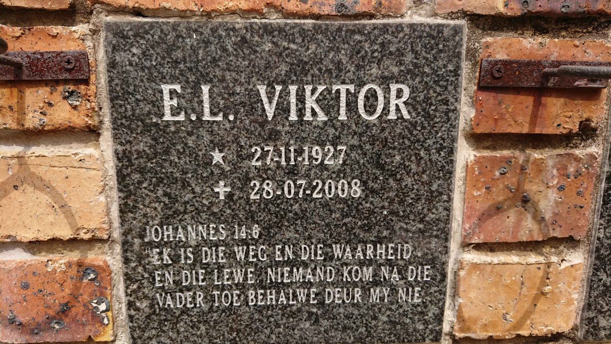VIKTOR E.L. 1927-2008