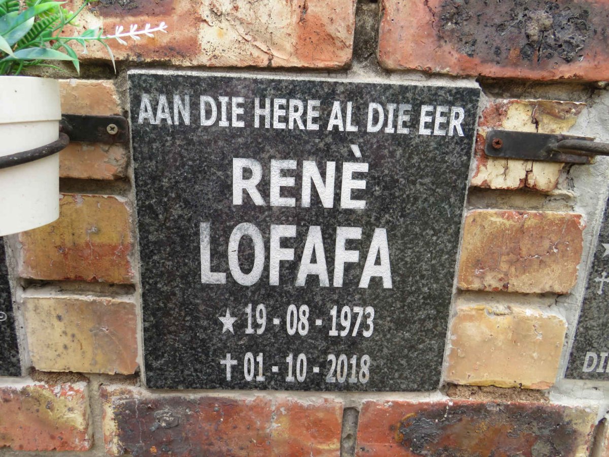 LOFAFA Rene 1973-2018
