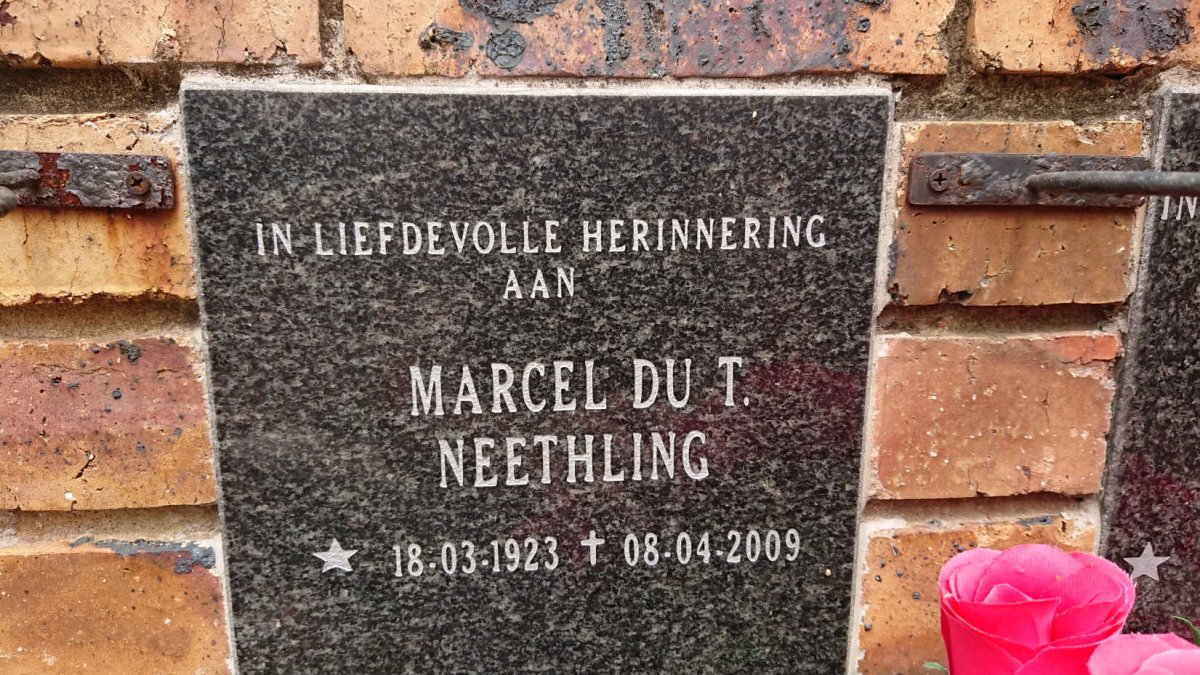 NEETHLING Marcel du T. 1923-2009