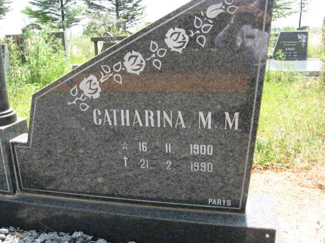 BOUWER Catharina M.M. 1908-1990